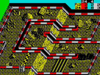 Super Off Road screenshot 2 for ZX Spectrum